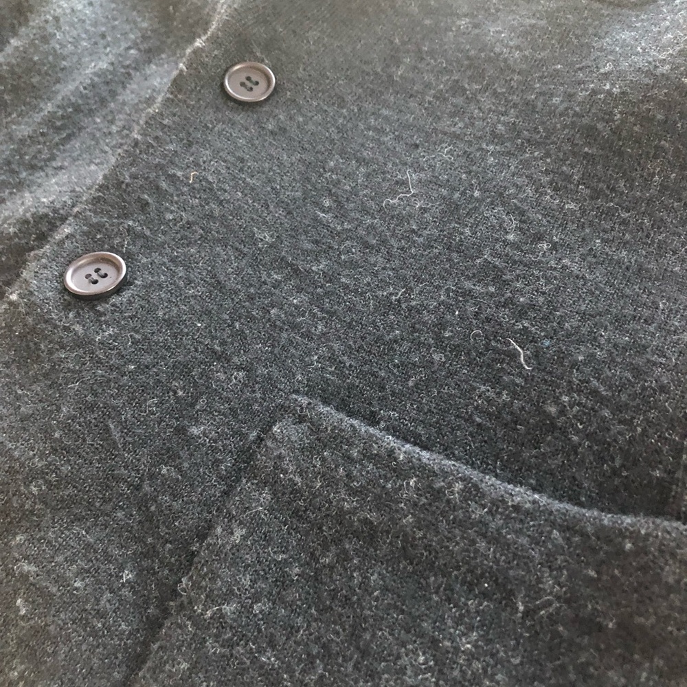 Elegant Black Wool Blend Men’s Blazer - Picture 6 of 7